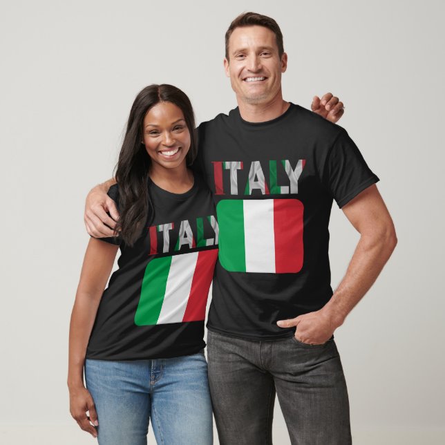 Italian flag t-shirts, colourful designs T-Shirt (Unisex)