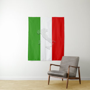 Italian flag tapestry