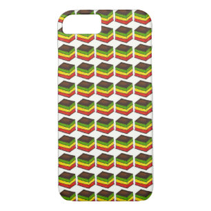 Italian Flag Tricolor Rainbow Seven 7 Layer Cookie Case-Mate iPhone Case