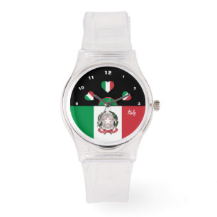 Italian Flag Watch, Italy fashion /sports Watch