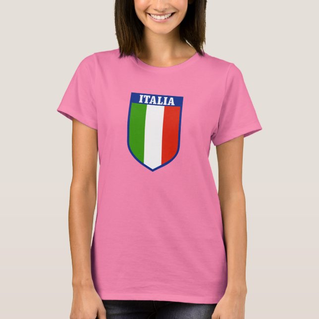 Italian Flag Womens T-Shirt (Front)
