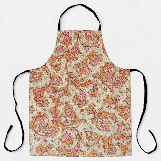 Italian Florentine Flourishes Apron (Front)