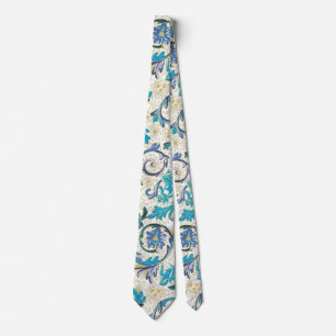 Italian Florentine Flourishes Tie