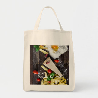 Italian Food Personalise Text Tote Bag