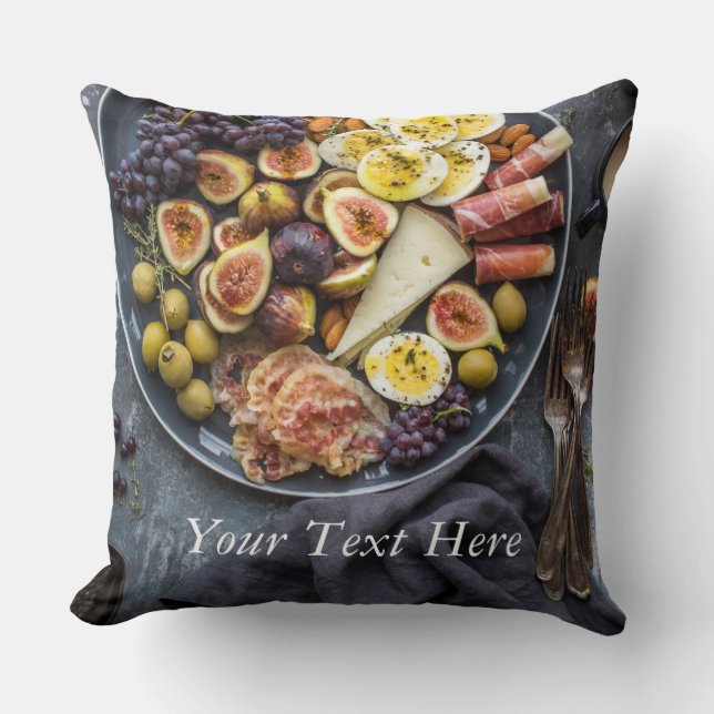 Italian Food Selection Cushion (Front)