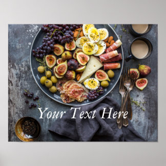 Italian Food Selection Poster