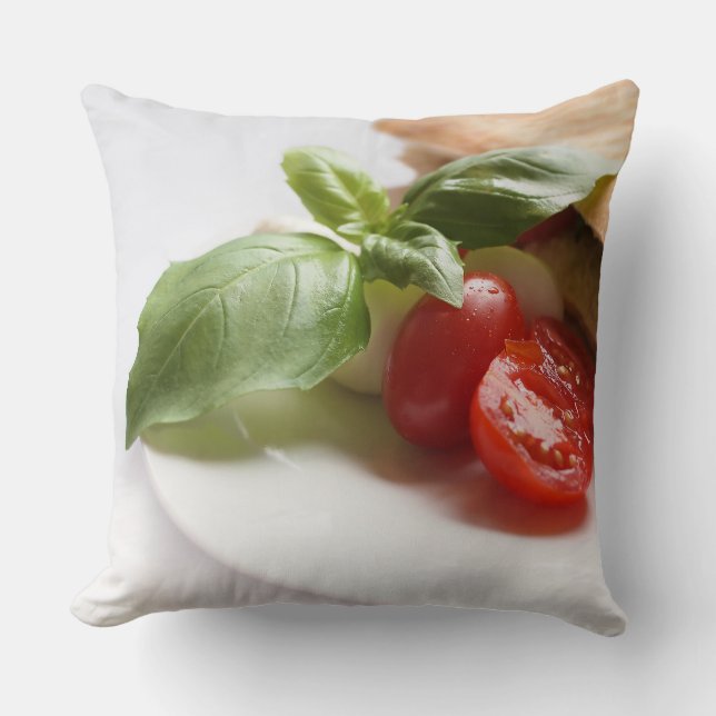 Italian food throw pillow (Front)