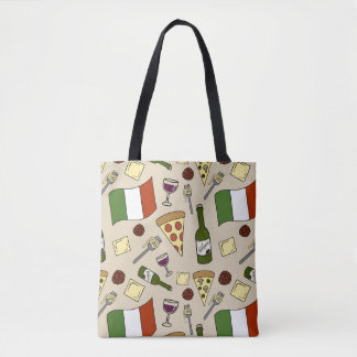 Italian Food Tote Bag