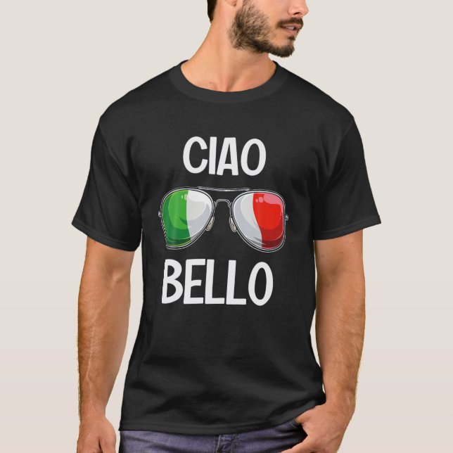 Italian Funny Italy Slang Italia Pun Buongiorno Be T-Shirt (Front)