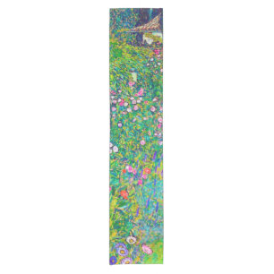 Italian Garden, Gustav Klimt Short Table Runner