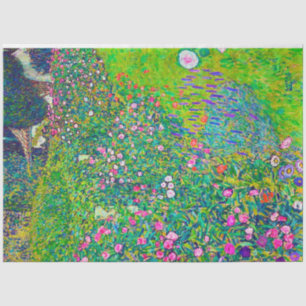 Italian Garden, Gustav Klimt Tissue Paper