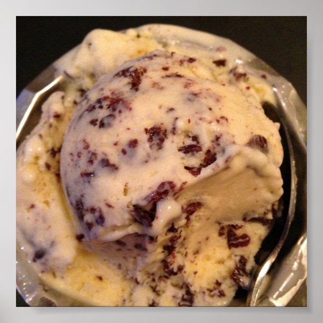 Italian Gelato Dessert Photo Poster (Front)