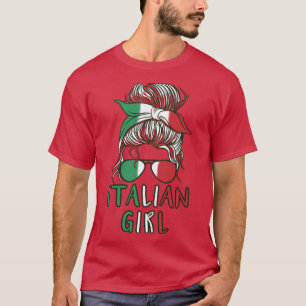 Italian Girl Football Italy girls Italia women Ita T-Shirt
