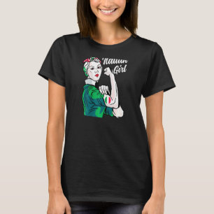 Italian Girl Italy Flag Culture Heritage Country R T-Shirt