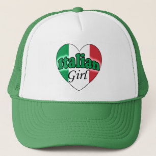 Italian Girl Trucker Hat