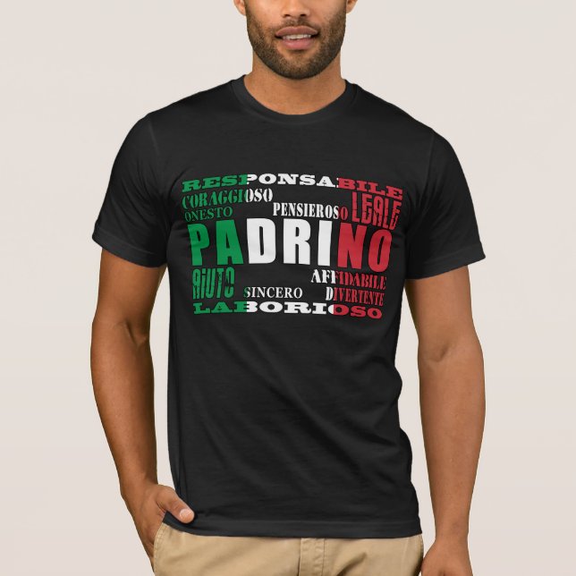 Italian Godfathers : Qualities T-Shirt (Front)