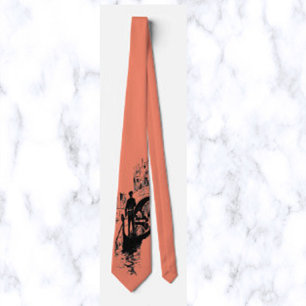 Italian Gondola and Bridge Neck Tie