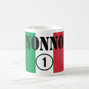Italian Grandfathers : Nonno Numero Uno Coffee Mug