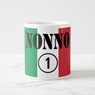 Italian Grandfathers : Nonno Numero Uno Large Coffee Mug
