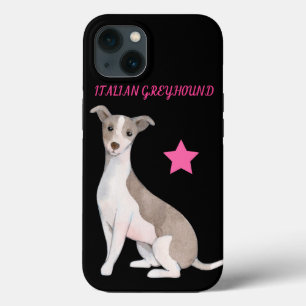ITALIAN GREYHOUND APPLE IPHONE 13 CASE. iPhone 13 CASE