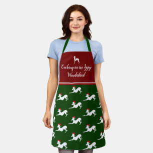 Italian Greyhound Apron, Iggy Gift, Dog Apron