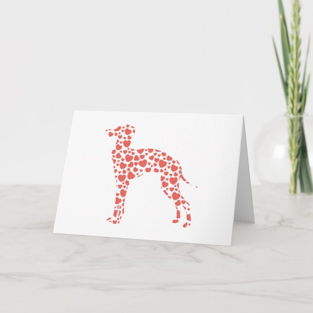 Italian Greyhound Card (Front)