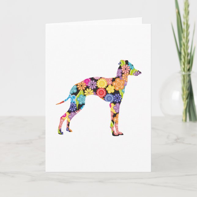 Italian Greyhound Card (Front)