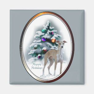 Italian Greyhound Christmas Gifts Magnet