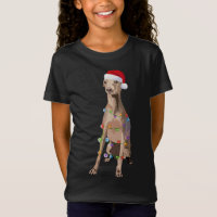 Italian Greyhound Christmas Lights Xmas Dog Lover
