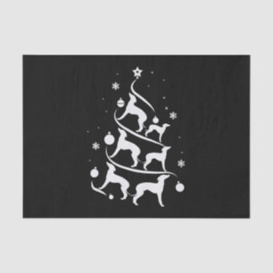 italian greyhound christmas tree dog lover tissue paper