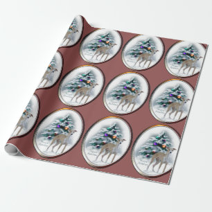 Italian Greyhound Christmas Wrapping Paper