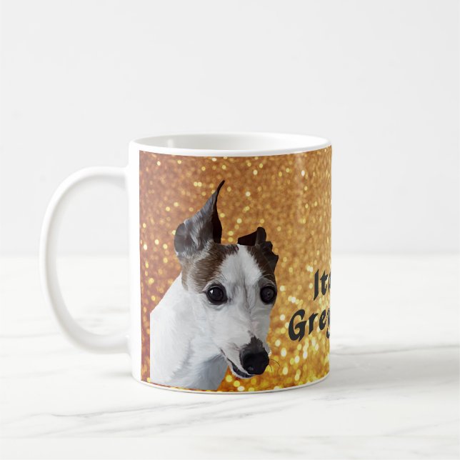 Italian Greyhound Coffee Mug (Left)