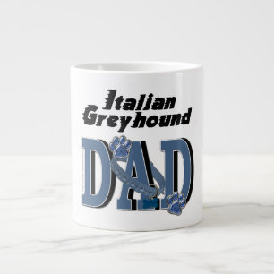 Italian Greyhound DAD Large Coffee Mug
