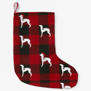Italian Greyhound Dog Christmas Stocking
