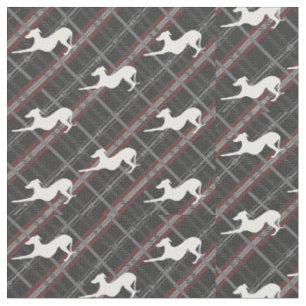 Italian Greyhound Dog  Rescue Fabric Iggy