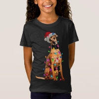 Italian Greyhound Dog Tree Christmas Lights Xmas P