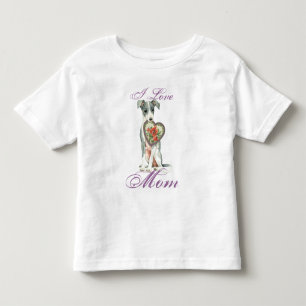 Italian Greyhound Heart Mum Toddler T-Shirt