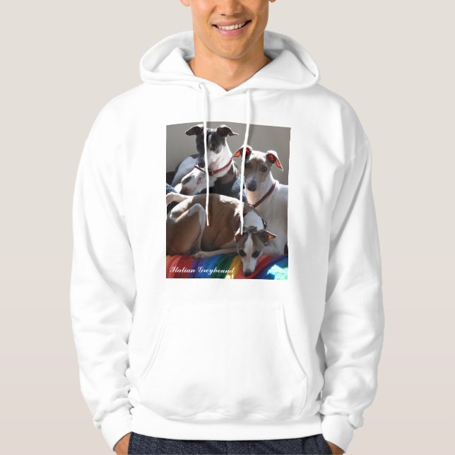 Italian Greyhound Hoodie (Front)