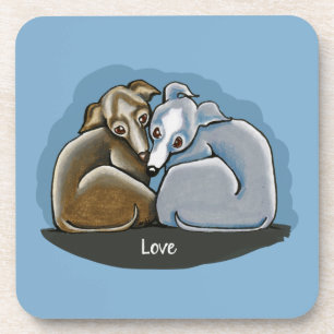Italian Greyhound Huddle Coaster
