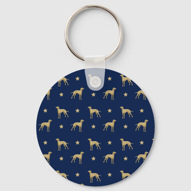 ITALIAN GREYHOUND KEY RING (Front)