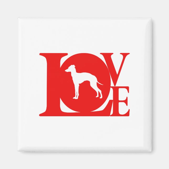 Italian Greyhound Magnet (Front)