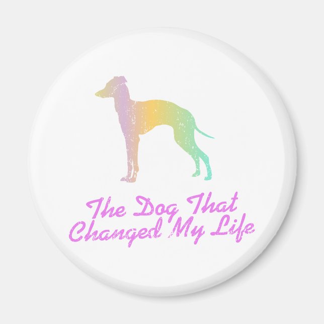 Italian Greyhound Magnet (Front)