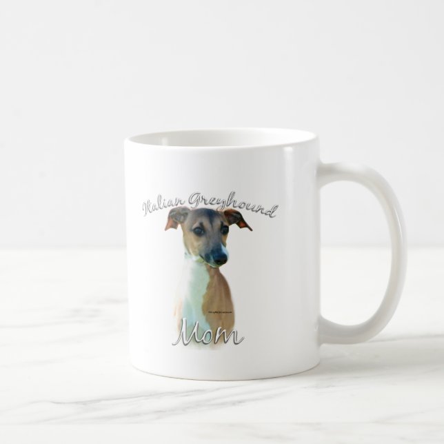 Italian Greyhound Mum 2 Coffee Mug (Right)