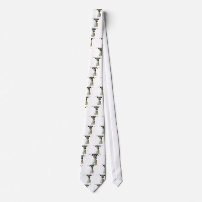 Italian Greyhound Mum 2 Tie (Front)