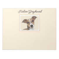 Italian Greyhound Painting - Cute Original Dog Art