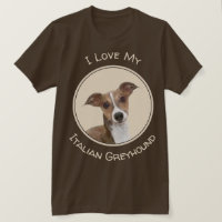 Italian Greyhound Painting - Cute Original Dog Art
