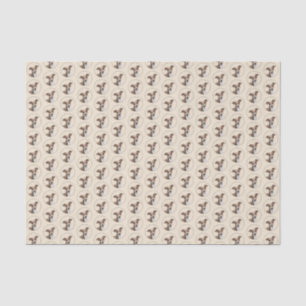 Italian Greyhound Painting - Cute Original Dog Art Tissue Paper