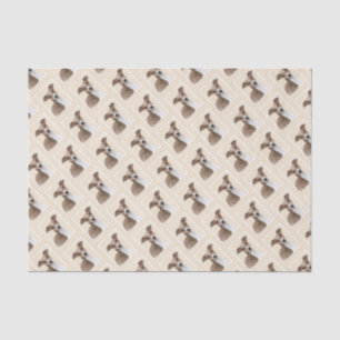 Italian Greyhound Painting - Cute Original Dog Art Tissue Paper