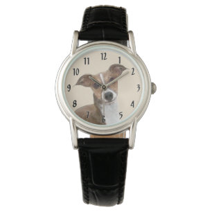 Italian Greyhound Painting - Cute Original Dog Art Watch
