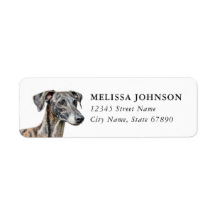 Italian Greyhound Return Address Labels